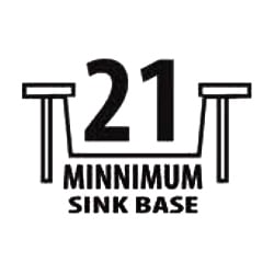 21 Minnimum Sink Base
